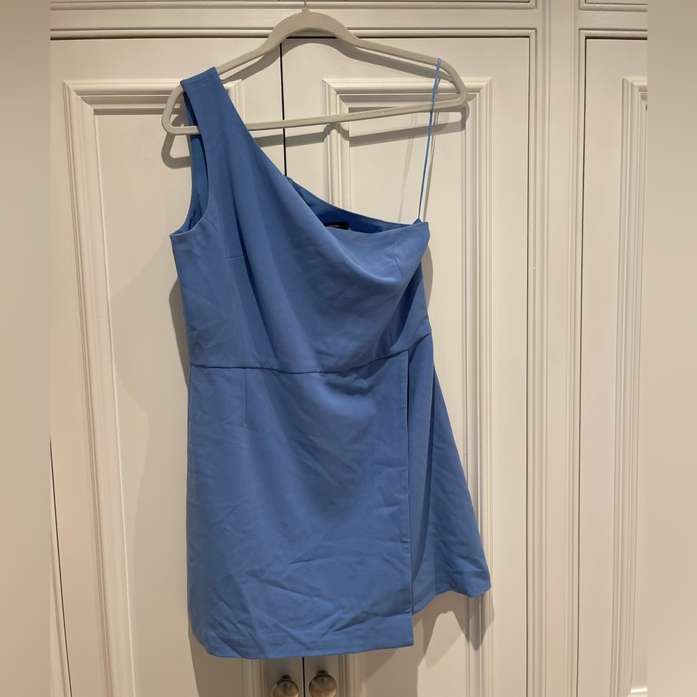 French Collection - Whisper One Shoulder Envelope Dress